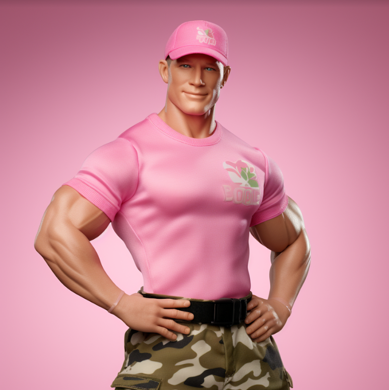 John Cena Doll Barbie Movie