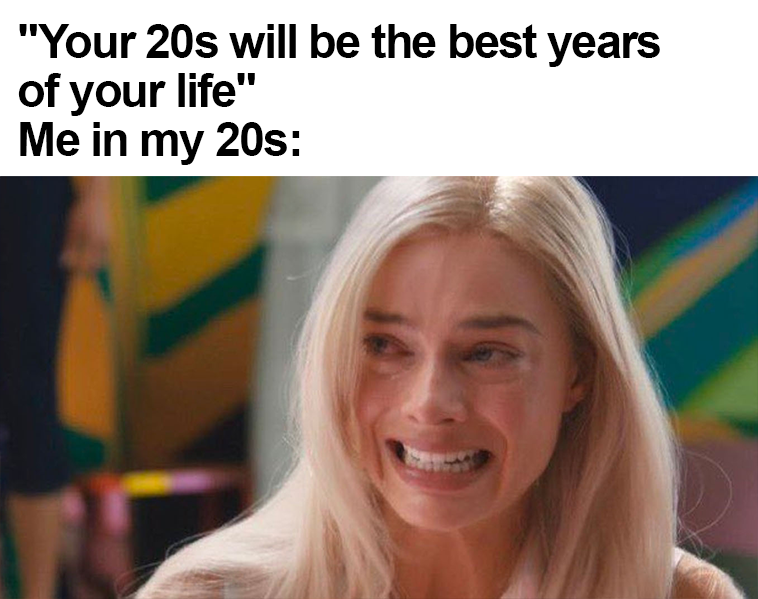 20s crying meme
