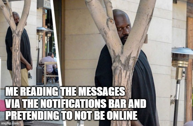 Seen notifications meme