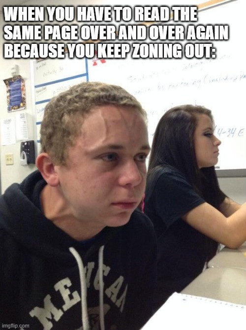 reading zone out meme