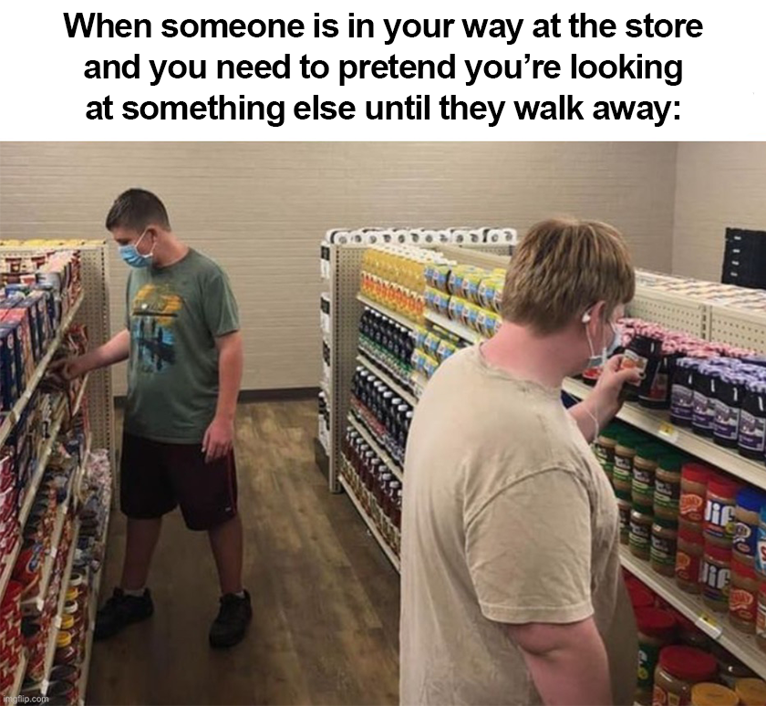 grocery store meme