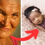 old woman and baby reverse aging