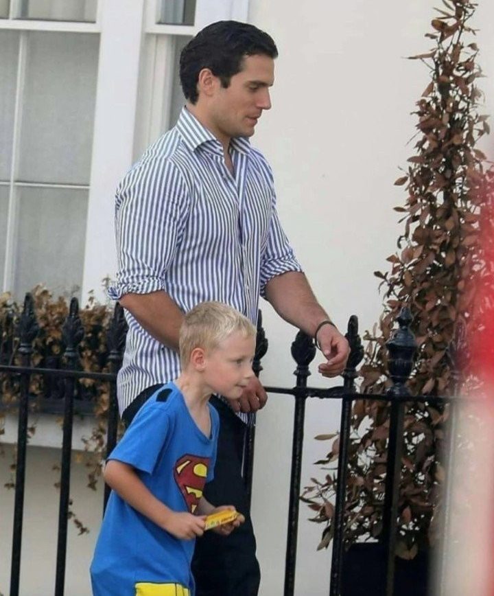 Henry Cavill nephew school rescue