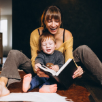 toddler reading time