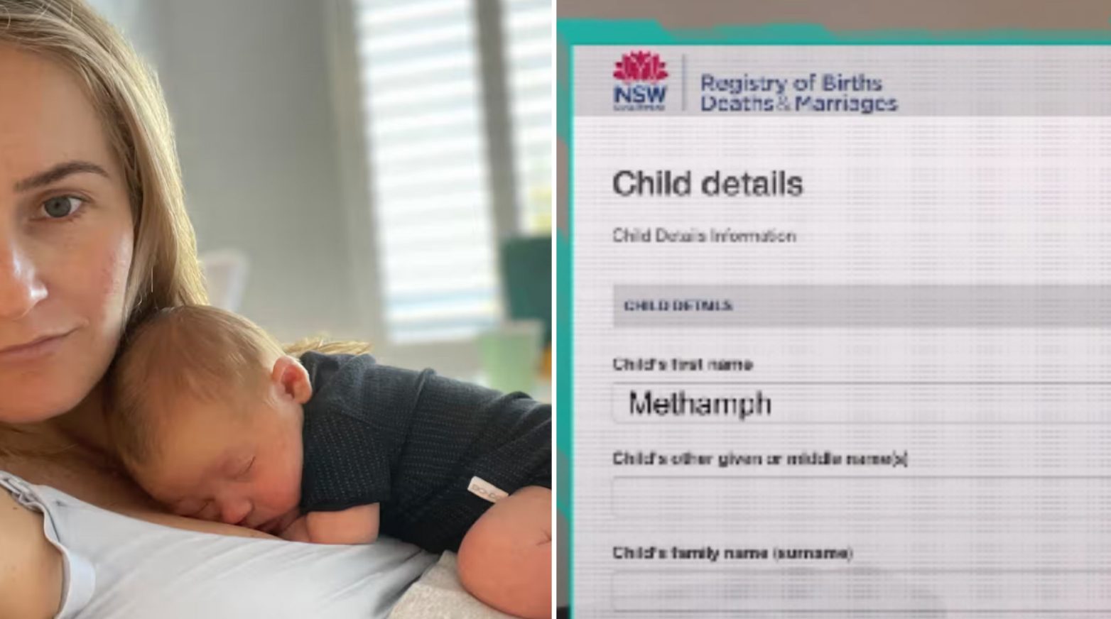 Baby naming regulations in Australia