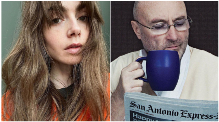 lily and phil collins - celebrities related