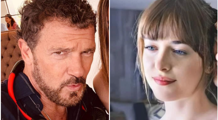 antonio banderas and dakota johnson