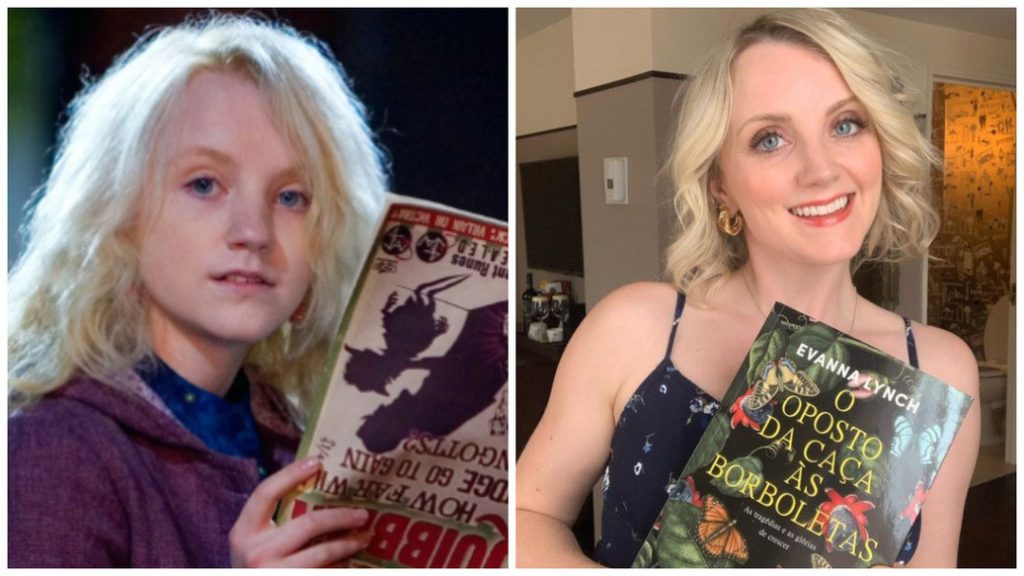 evanna lynch harry potter cast then and now