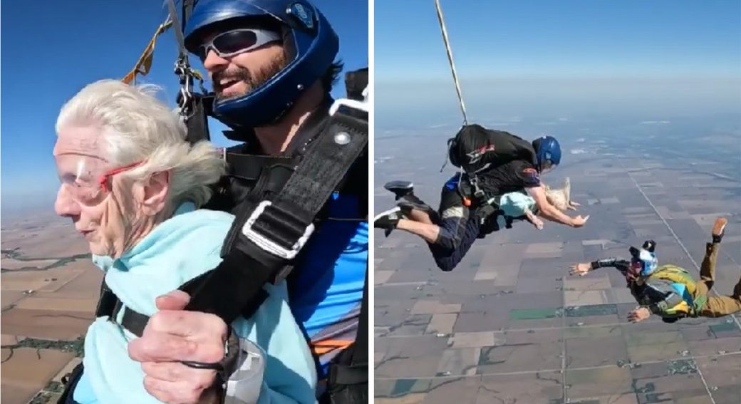 world's oldest skydiver