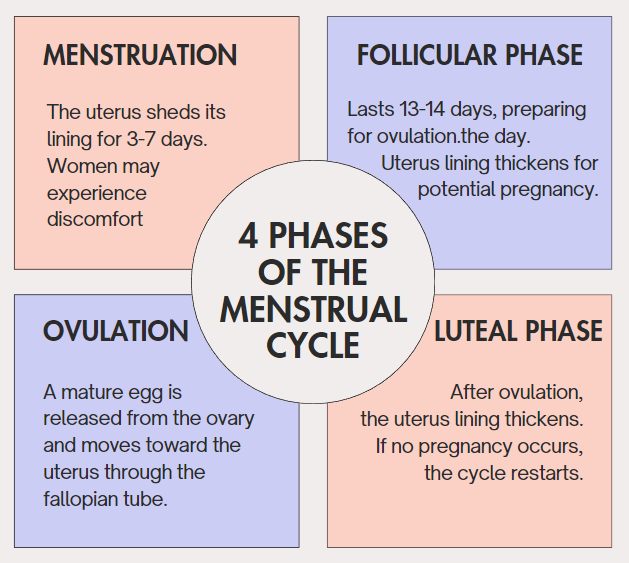 menstrual facial change