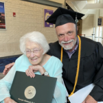 72-year-old graduation