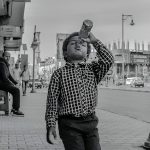 French Kids drink wine