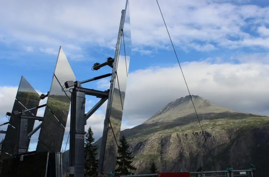 Rjukan solar experiment