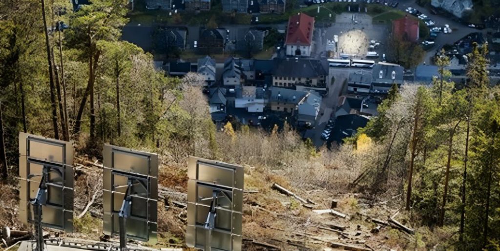 Rjukan solar experiment