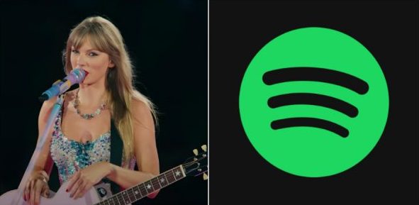 Taylor Swift top-streamed artist Spotify