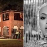 Beyoncé's childhood home in flames