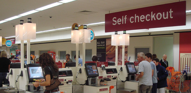 Tipping at Self-Checkout machines