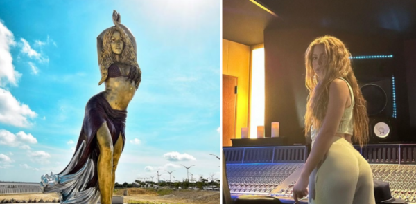 shakira statue