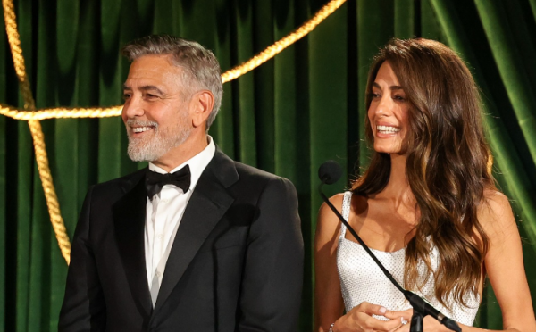 George Clooney and Amal Clooney