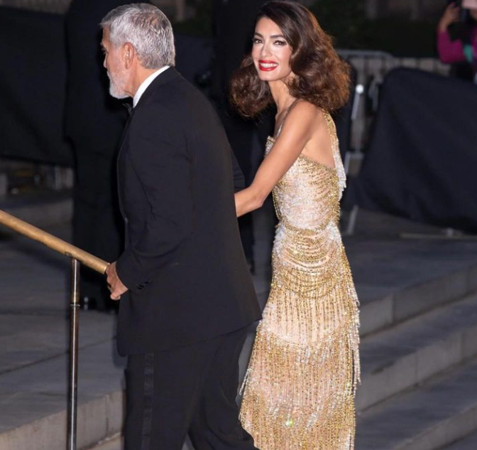 George Clooney and Amal Clooney