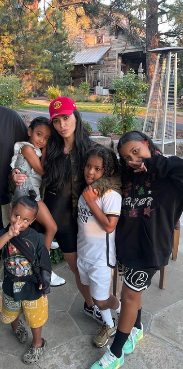 Kim Kardashian and Kanye West co-parenting