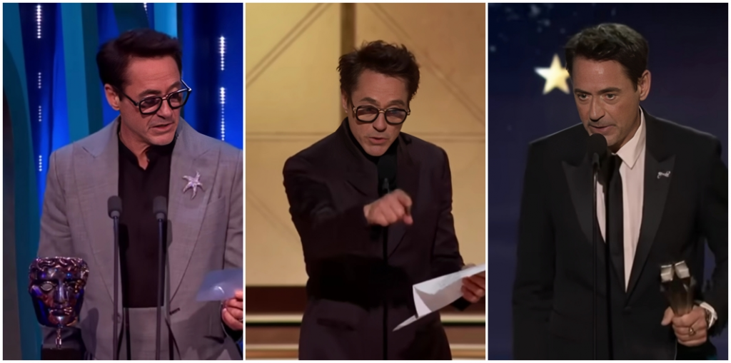 Robert Downey Jr wins Oscar