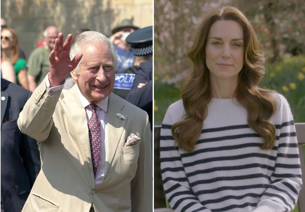 Kate Middleton and King Charles cancer