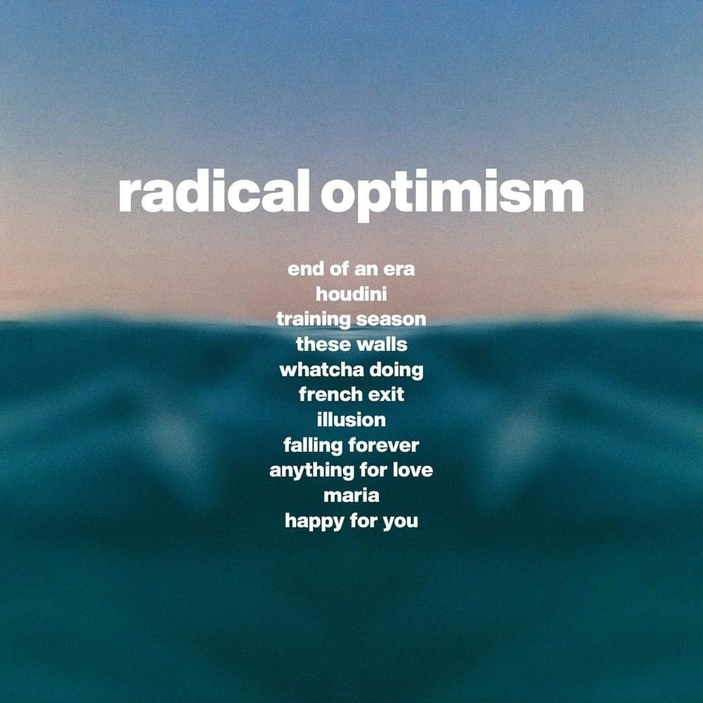 Dua Lipa new album Radical Optimism