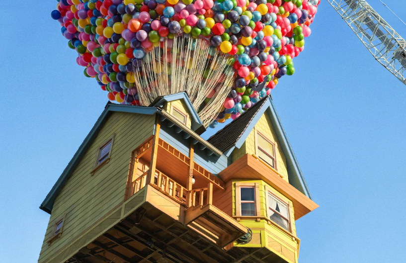 the "up" house