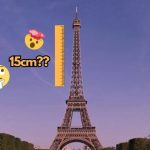 eiffel tower 15cm taller