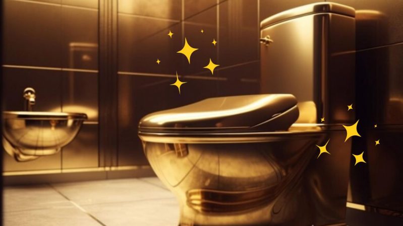 golden toilet theft