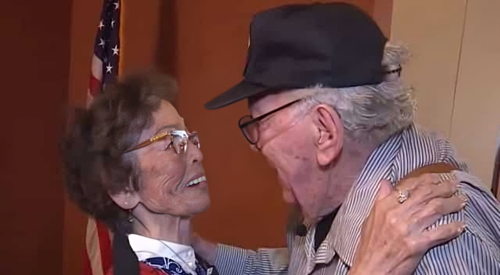 War veteran Reunion after 70 years
