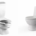 Public toilets U shape