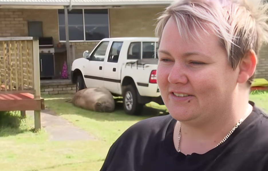 Tasmanian woman 600kg seal