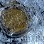 coin in the freezer