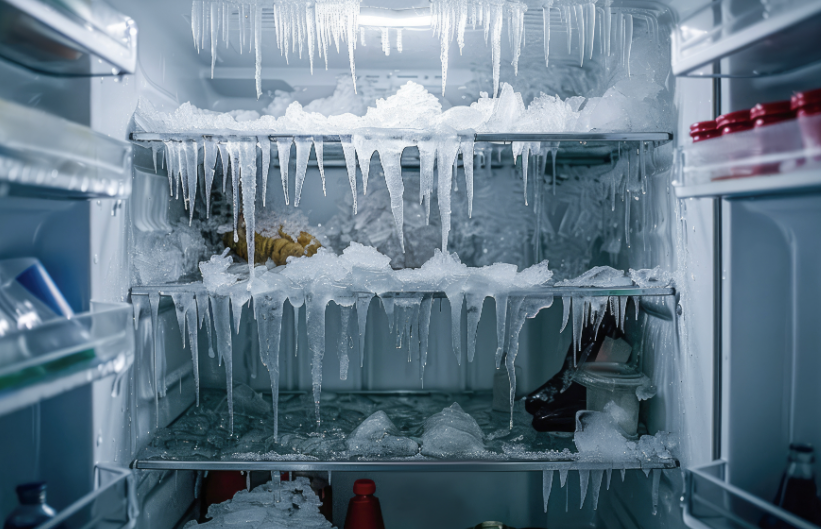 coin in the freezer