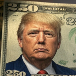 Donald Trump the Face of a New $250 Bill iran