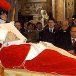 What happens when the pope dies