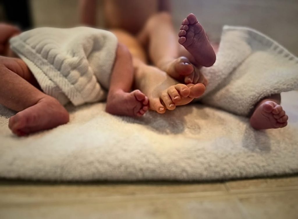 Amber Heard Twins Announcement