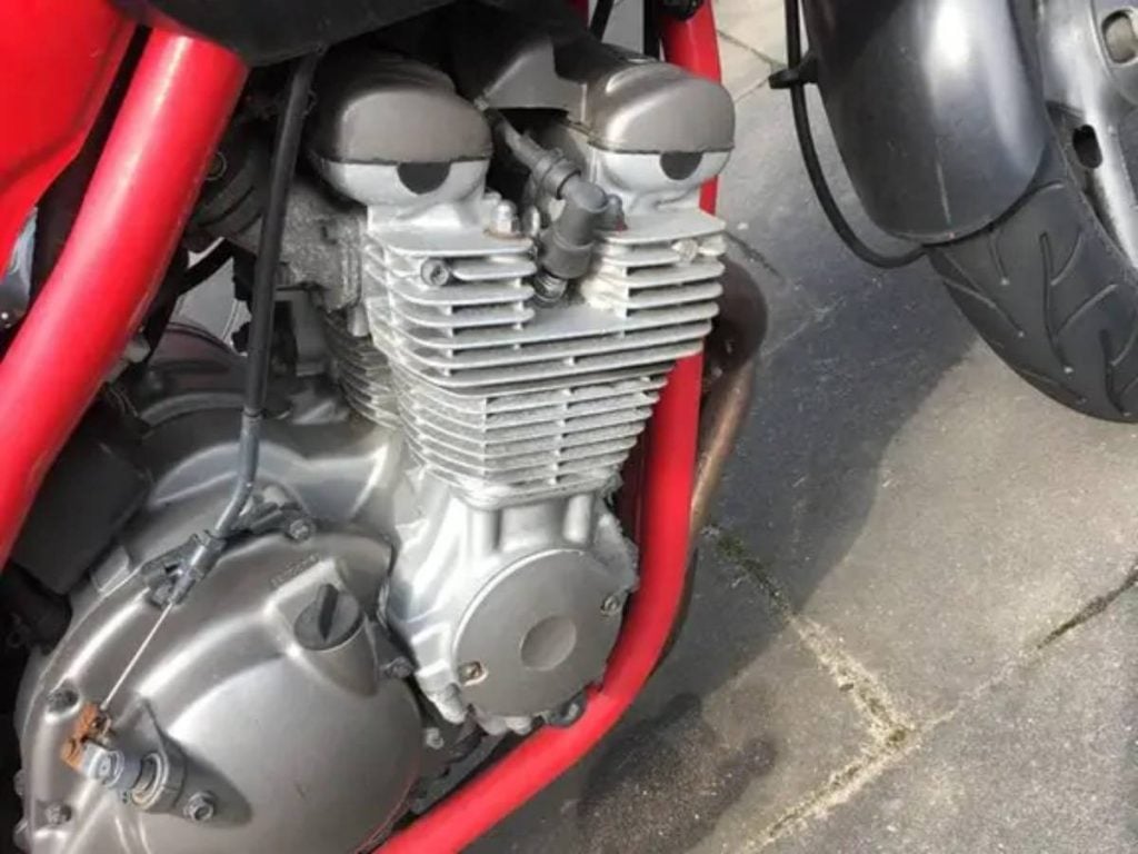 Motorcycle with a face/Real-life coincidences you won’t believe