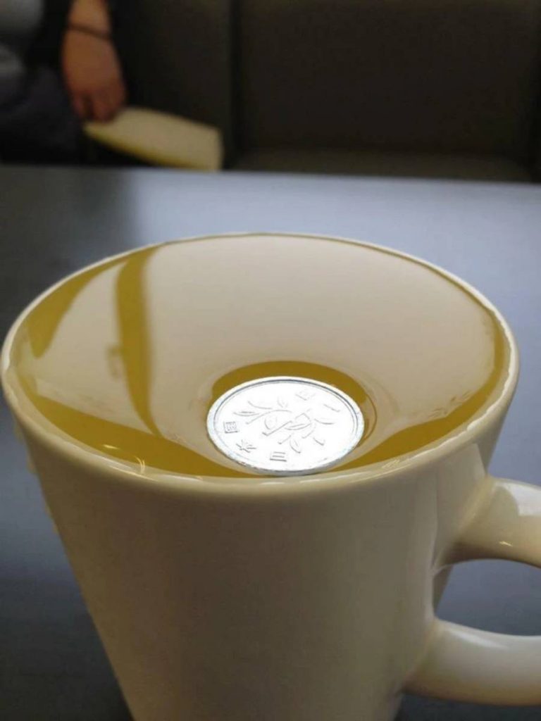 Floated coin/Real-life coincidences you won’t believe