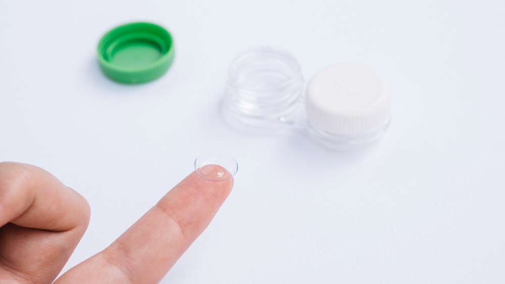Infrared Contact Lenses