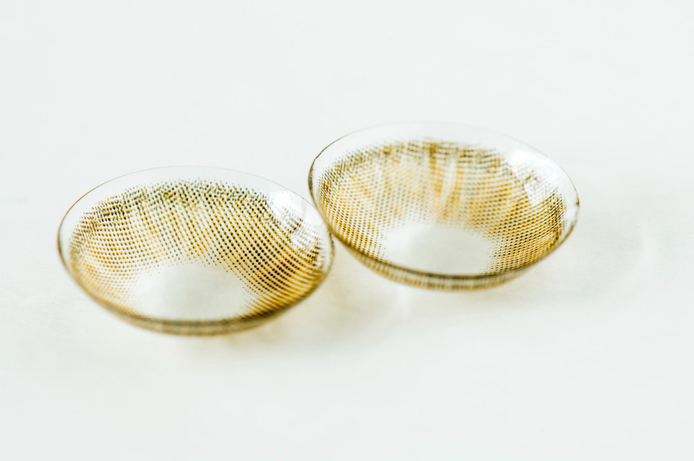 Infrared Contact Lenses