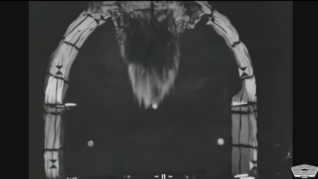 Pentagon footage 15-tonne bombs detonation moment

