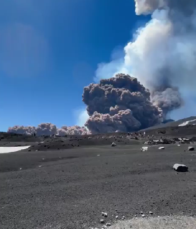Mount Etna Eruption