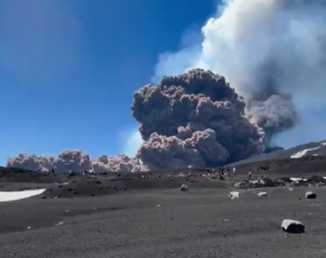 Mount Etna Eruption