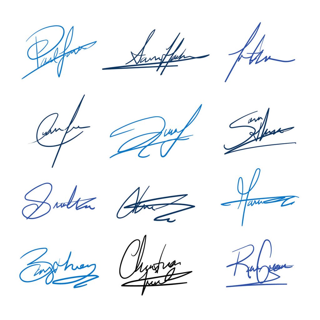 "Most stars refuse to give blue ink celebrity autographs for authenticity reasons"

