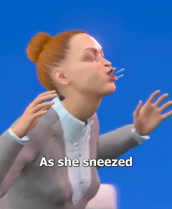 Woman Paralyzed After Sneeze
