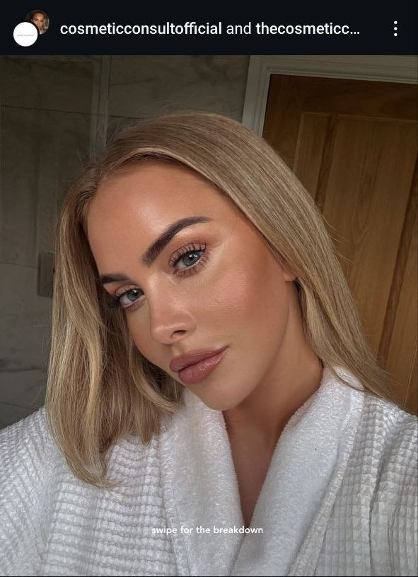 Ashley Stobart's look after  plastic surgery