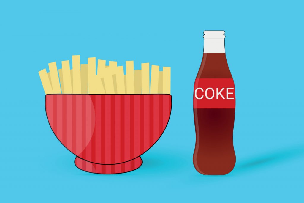Cola and Fries for Migraine Relief